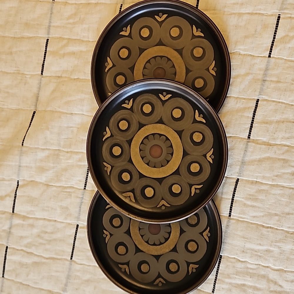 Denby Samarkand salad plates (3)
